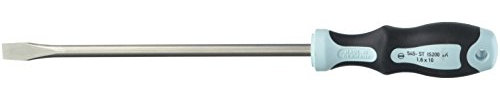 Elora 545022007000 Schraubendreher rostfrei für Schlitzschrauben 1, 6x10mm/200mm