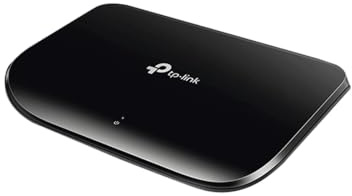 TP-Link 5 Port Gigabit Ethernet Network Switch | Plug and Play | Desktop or Wall-Mount | Plastic Case Ethernet Splitter | Fanless | Traffic Optimization | Unmanaged (TL-SG1005D)