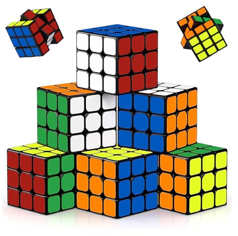 12 Stück zauberwürfel, Rubiks Cube 3x3, mini zauberwürfel, Kindergeburtstag Gastgeschenke, für Kinder Erwachsene Kindergeburtstag Gastgeschenke