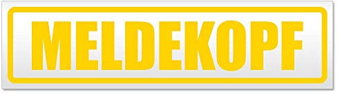 Kiwistar Autocollant pour voiture, vélo, voiture, camion. Motif tête de signalisation