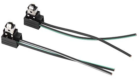 Steckerumbaukabel, Scheinwerfer Stecker Kabelbaumstecker 2 Stücke Sockel Kabelbaum für Scheinwerfersteckdose, Scheinwerfer Lampen Lampenfassung Kabelbaum Stecker Adapterleitung für H1-Lampe