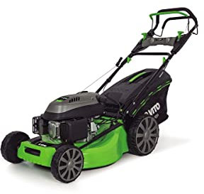 VITO Garden Cortacésped de Gasolina con tracción a Gasolina, Easy-Start, cortacésped 4 en 1, Gasolina de 4 Tiempos, 4,2 kW, Ancho de Corte de 53 cm