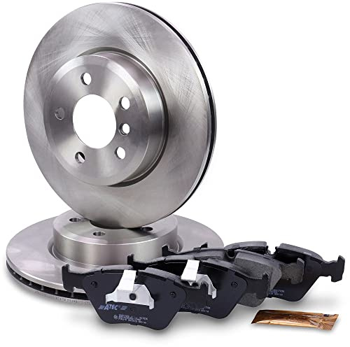 ATEC GERMANY Juego de frenos eje delantero incl. discos de freno Ø 336 mm ventilados + pastillas de freno delanteras Compatible con BMW X3 (E83)