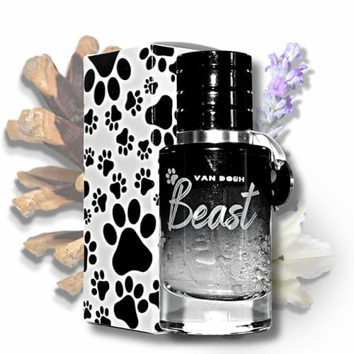 VAN DOGH Beast - Eau de Parfum für Hunde & Katzen - Frischer Duft mit Waldkiefer, Lilie & Lavendel – Langanhaltende, alkoholfreie Formel für wohlduftenden Geruch – 30ml – Made in Germany