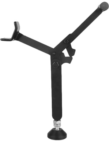 Soporte De Elevación De Rueda De Motocicleta Antideslizante, Soporte De Mantenimiento Ajustable De Altura Para Motocicleta Todoterreno, Herramienta De Soporte De Neumáticos Trasero Estable Para Taller