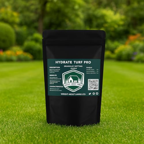 Wright About Lawns Pre-Seed Fertiliser 8-12-8-2.55 kg, All Year Round Use, 50 M2, 100M2, 190 M2, Lawn Starter, Child & Pet Friendly (100 M2)
