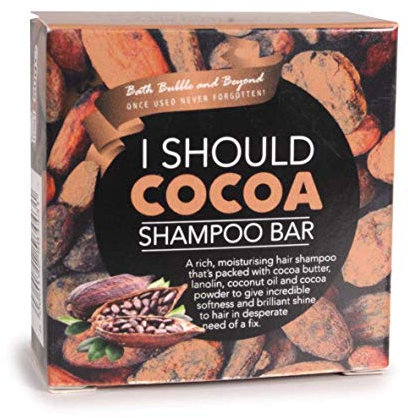 I Should Cocoa - Brown Chocolate Soft Shine Hair Shampoo Bar Gift Boxed 50g