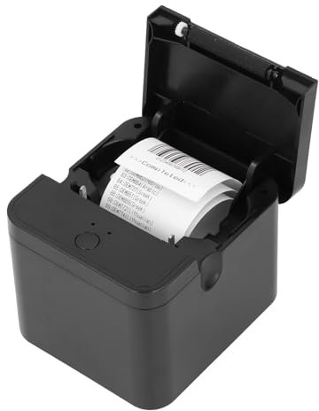 Gugxiom POS-Drucker, 58-mm-USB-Thermo-Belegdrucker, Restaurant-Küchendrucker mit Automatischer Schneidevorrichtung, USB-Etikettendrucker für Mac, Linux, Android