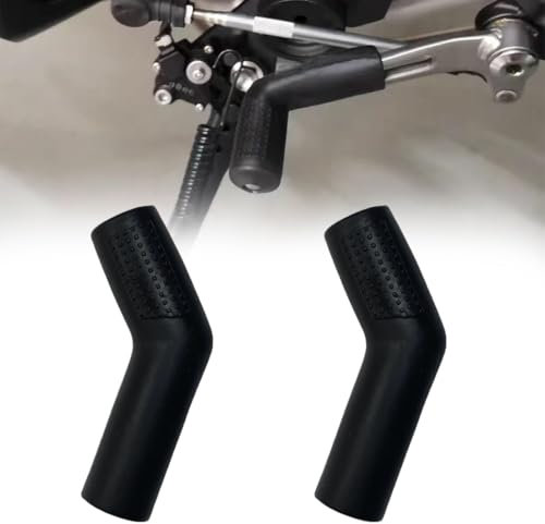 TEOZBLU 2 PCS Protezione leva cambio moto Copri leva cambio moto, gomma di alta qualità Protezione scarpe Accessori, per la maggior parte delle motociclette