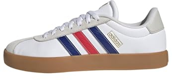 adidas Homme VL Court 3.0 Shoes, FTWR White/Pure Ruby/Mystery Ink, 37 1/3 EU