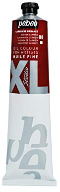 pebeo XL Fin oljefärg, 200 ml, karminröd garance, 20008, 200 ml