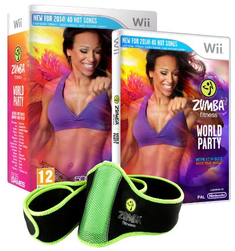 NINTENDO GIOCO ZUMBA WORLD PARTY + CINTURA WII
