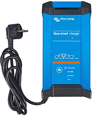 Victron Energy Blue Smart IP22 24-Volt 16 Ampere 230V, Einzelausgang Batterieladegerät CEE7/7, Bluetooth