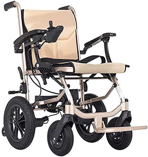 Elektrorollstuhl, zusammenklappbar, elektrisch angetriebener Rollstuhl, trägt bis zu 200 kg, wiegt 20 kg, bis zu 20 km Reichweite mit 2 Batterien, geeignet für ältere Menschen