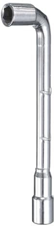 sourcing map Llave hexagonal en ángulo en forma de L de 7 mm, acero 45# de doble extremo métrico de 6 puntos para reparación general, tuberías, mantenimiento de automóviles de bicicleta