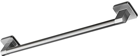 UTHCLO Soporte Adhesivo para Toallas De Pared 40 Cm Gris Metálico Sin Taladro Barra para Baño Cocina Multifuncional Montaje Fácil