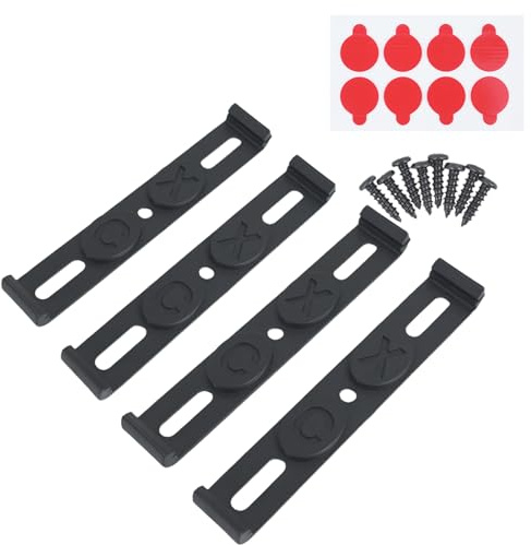 Marco de matrícula | Soporte de matrícula sin marco | Marco de placas a prueba de clima | Titulares de placas de automóviles | Soporte de número de clip sin marco | para etiquetas de coche delantero y