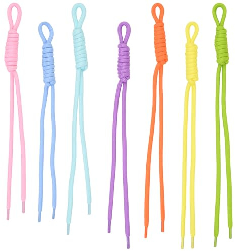 HUAAPLEVLA Paracord Keychain Handmade Purse Bag Charms for Handbags, 21 Pcs