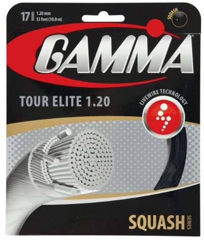 Gamma Tour Elite Squash 17g String