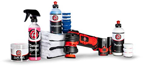 Adam's Polishes Swirl Killer Micro - Correct & Polish Tough to Reach Areas, Badge Emblems, Interior Consoles and More - Powerful Nano Polisher for Professional Detailing Results (Complete Kit)