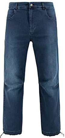 Café Kraft Gladiator - Pantalones de escalada para hombre, azul vaquero, XL