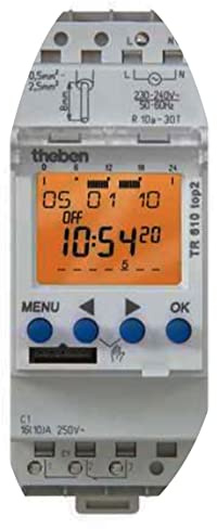 Lawnmowers Parts / Genuine Tr-610-Top-2-220V Electr. Timer,Din Rail,24Hr/7D,1 CHN.