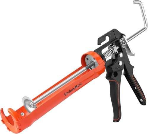 Kartuschenpresse Kartuschenpistole Silikonspritzen Metall Kartuschenpistole für alle handelsüblichen 310 ml Dicht- und Klebstoffkartuschen