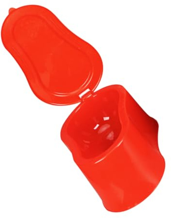 PACKOVE Inodoro Portátil de PVC Reforzado para Construcción Baño Temporal Resistente y de Transportar para y Emergencias Color Aleatorio Diseño Compacto