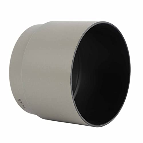 CFTGIW ET-74 Vändbar Kamera Motljusskyddsskydd för EF 70-200 Mm F/4L IS USM Objektiv är Behandlad Finish Fo Kameralinsskydd Glasskydd SolskyddsskyddVändbar Motljusskydd Linsskydd