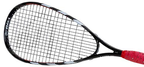 Speedminton Racket Viper Light Crossmintonschläger Erwachsene, Unisex, Rot/Orange/Weiß/Schwarz, 58,5