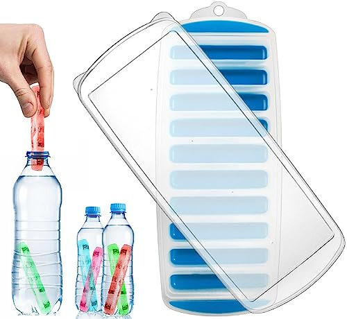 Bacs à Glaçons en Silicone Avec Couvercle - Pour Bouteille, Whisky, Cocktails, Glaces, Fruits, Boissons, Caffè