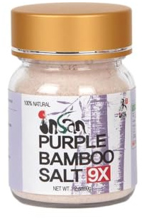 Insan Bamboo Salt 9X Roasted – Korean Wellness Mineral Salt - Alkaline Sea Salt Powder for Cooking, Cleansing, Detox & Beauty Rituals, Powder Salt 60g