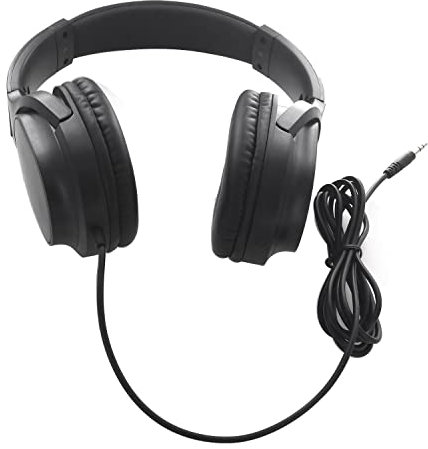 Uxsjakjsd Guitar Headphone Audio Mixer over Ear Headset Retractable Foldable Wired Stereo Headphone