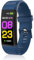 Fitness Tracker Smart Watch V2.0: IP67 Waterproof Activity Tracker with Heart Rate/Sleep Monitor, 14 Sports Modes, Blood Oxygen & Step Counter for Women, Men, Kids (Blue)