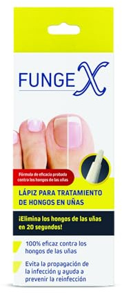 FungeX para Hongos en las Uñas – Fórmula Instantánea Antifúngica, Elimina Hongos en 20 Segundos (Lápiz)