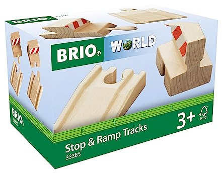 BRIO - Pack vías de Parada y en rampa (33385)