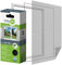 Easy Life Moustiquaire pour fenêtre à Dimensions Ajustables 150 x 180 cm Anthracite