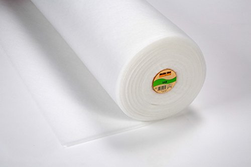 Vilene Sew In Low Loft Volume Fleece Batting Wadding White - per metre