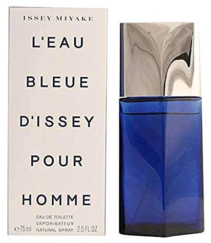 Issey Miyake L'eau Bleue D'issey Pour Homme Edt-s Perfumes for Man, 75ml