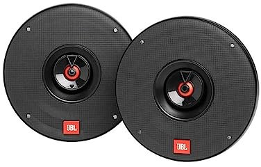 JBL Club 622 2-Wege Auto Lautsprecher Set von Harman Kardon - 180 Watt Pro KFZ Autolautsprecher Boxen 16 - 17 cm, Black