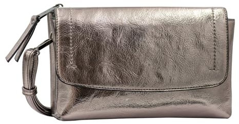 Gabor bags Elissa Damen Umschlagtasche Umhängetasche Klein Silber