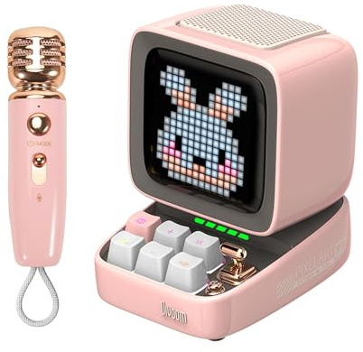 Divoom högtalare diitooMic – rosa