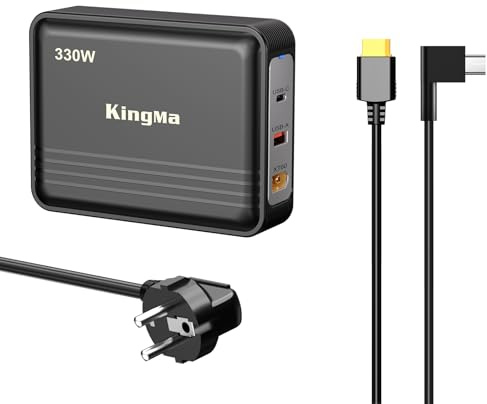 330W (20V/16.5A) Gaming Laptop Ladegerät für Razer Blade 18 with 4060/4070, 3-Port PD 3.0 Schnellladeadapter für Razer Blade 14/15/16/17 mit 11/43mm Kabel Kompatibel mit Gaming & Technik Laptops