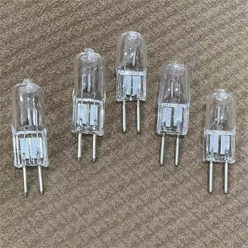 WYLIELAMSH 5 STÜCKE 12V G5.3 50W 75W 100W Wolfram-Halogenlampen G5.3 12V 20W 35W Halogenlampe 12V-20W