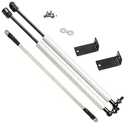 DZSQHDSAF Compatible para Citroen para C5 para Aircross 2017-2023 Capó De Coche Amortiguadores De Gas Amortiguador Muelle neumático(Plata)