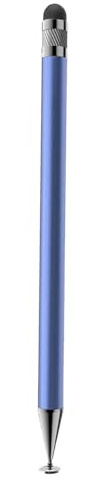 Stylo pour écran Tactile à Disque – Stylo Tactile à Double tête en Silicone pour Une écriture précise | Stylet Tactile Sensible pour Le Travail, Le Divertissement, Les études et la Peinture numérique