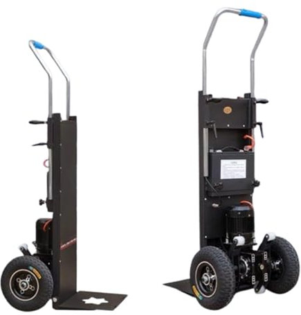 Carro Eléctrico para Subir Escaleras,Carros para Subir Escaleras con Carga,Carretilla para Subir Escaleras Eléctrica Portátil,Mover Muebles, Equipos Pesados, Materiales De Construcción A
