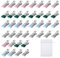40 Pcs Stainless Steel Clothes Pegs, Metal Pegs for Washing Line, Heavy Duty Clips for Laundry, Photo Display, DIY Craft, Indoor Outdoor Use