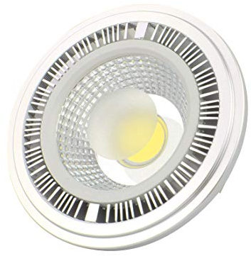 Aexit AC 85-265V 7W 6000K G53 Potencia de terminación única Bombilla LED empotrada COB Lámpara de techo AR111 (4f9fa507a2fe35275cf950a2b304c08e)