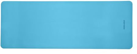 Sport-Thieme Yoga Matte Premium PU | rutschfest, feuchtigkeitsabsorbierend, langlebig | 183x61x0,5 cm | Blau | PU Material, verschleißfreie Unterschicht, kein Curling